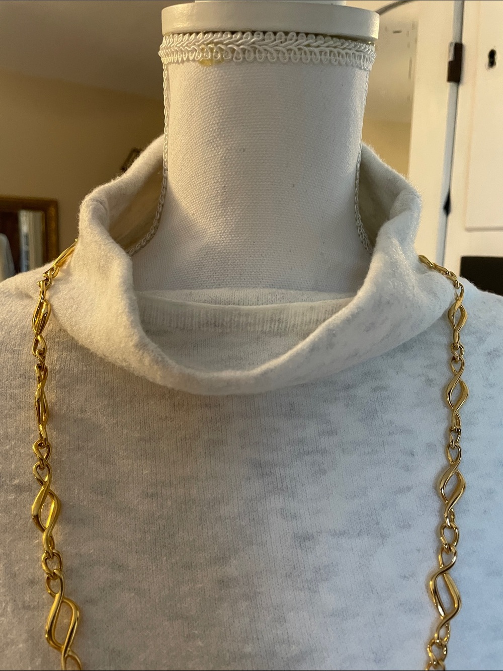 J. Jill Cream Turtleneck Sweater